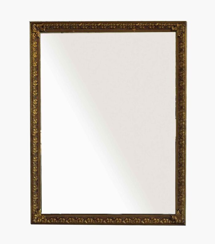 vintage mirror with gilt frame 2585