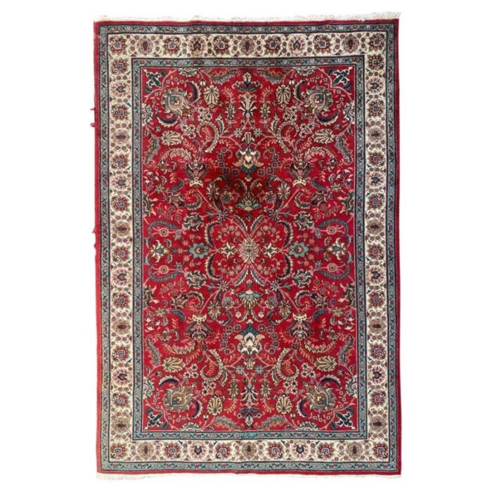 vintage tabriz rug 1