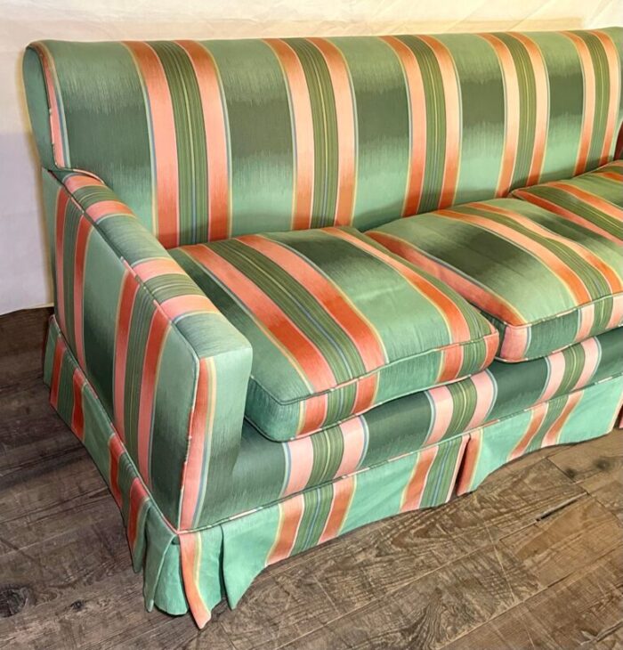 vintage tight back 3 seat sofa 8557