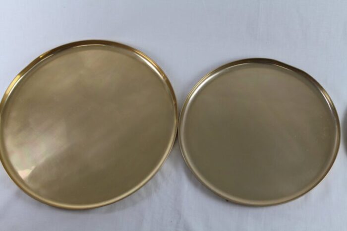 vintage trays by fritz august breuhaus de groot for zeppelin metallwerke 1930s set of 3 12