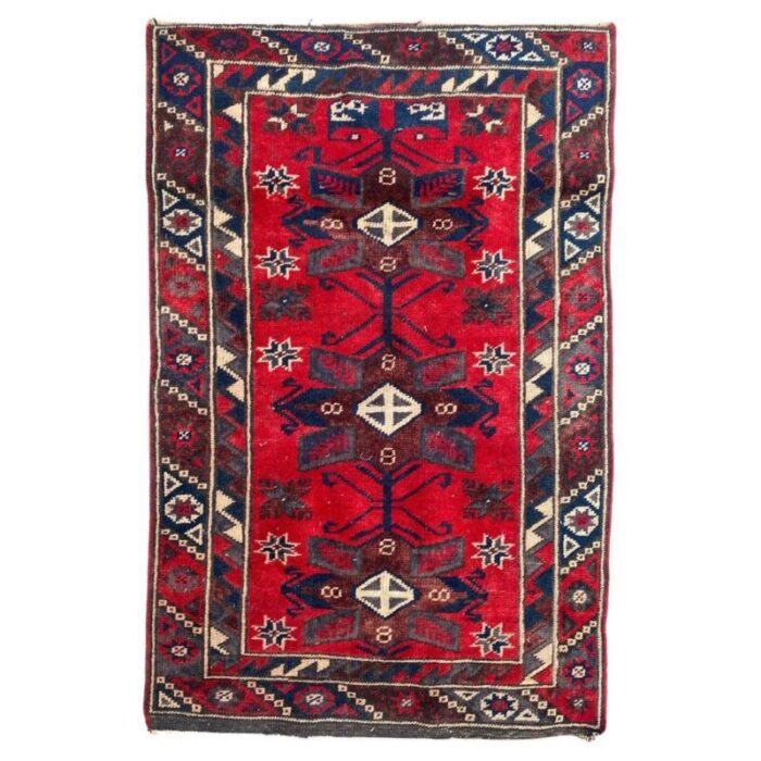 vintage turkish rug 1 1