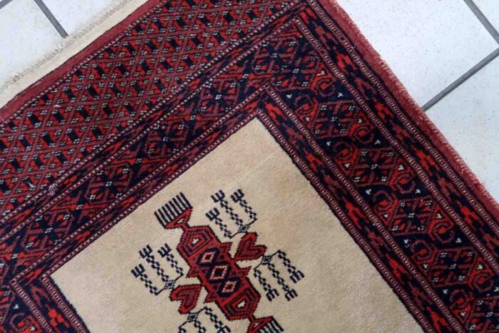 vintage uzbek bukhara runner rug 1960s 4