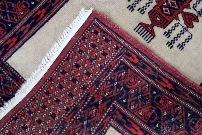 vintage uzbek bukhara runner rug 1960s 7