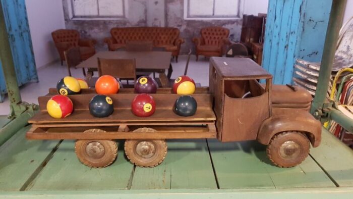 vintage wooden toy car from dejou 1