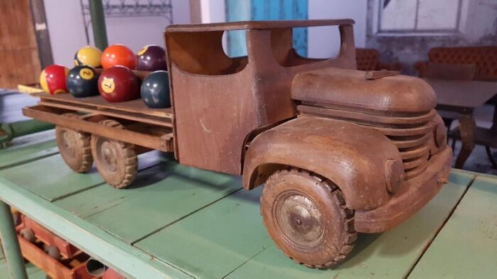 vintage wooden toy car from dejou 3