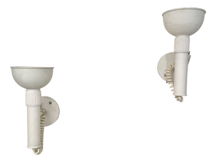 wall lights by marc held for arlus 1977 set of 2 4720