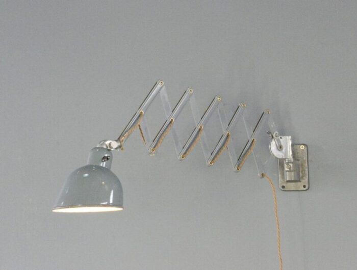 wall mounted industrial scissor lamp by siemens 0415