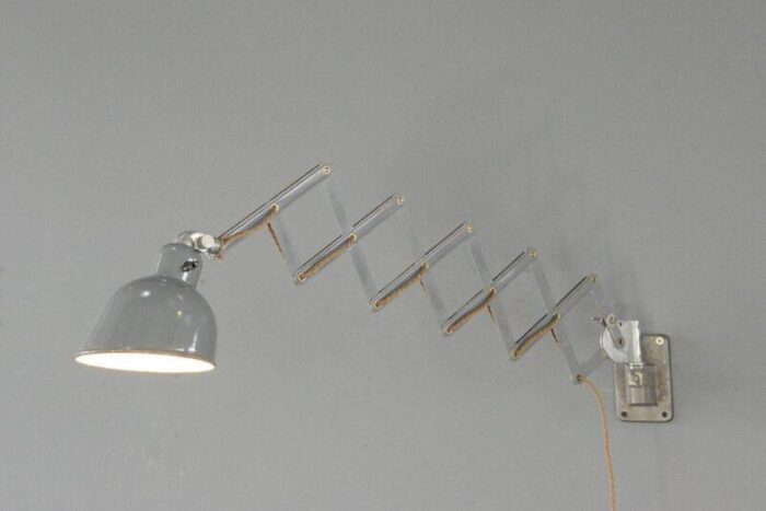 wall mounted industrial scissor lamp by siemens 8227