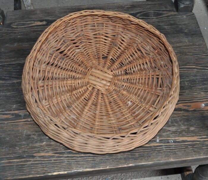 wicker basket 1940s 3