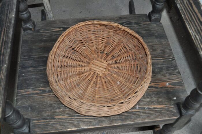 wicker basket 1940s 4