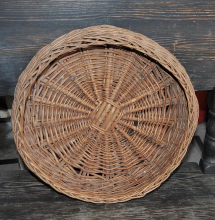 wicker basket 1940s 5