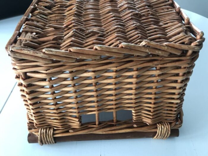 wicker container 1980s 5