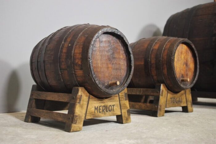 wine barrels 1950s set of 3 6